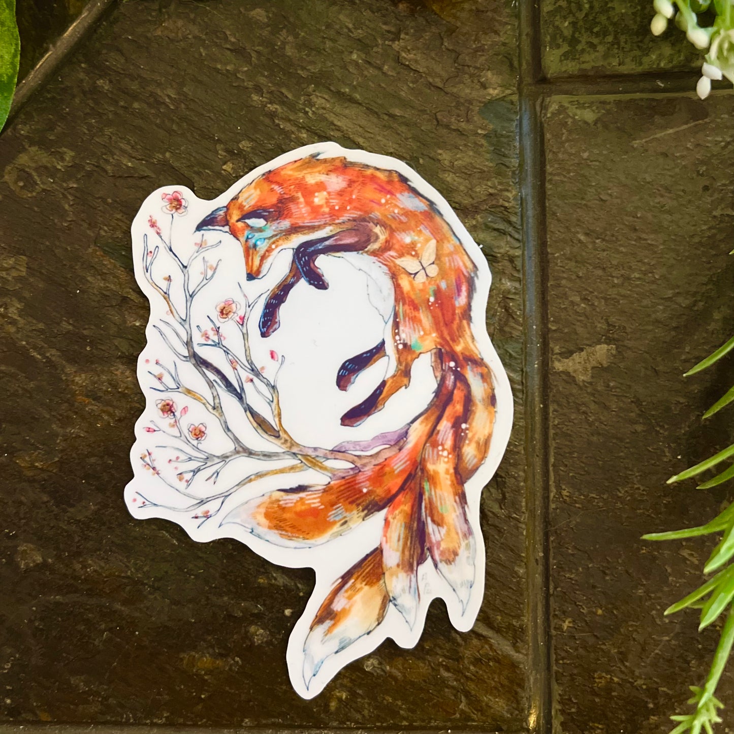 Kitsune Sticker