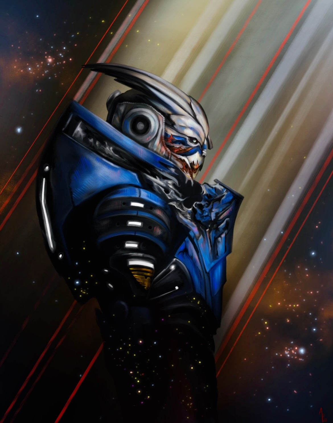 Archangel // 2024 // Digital Illustration