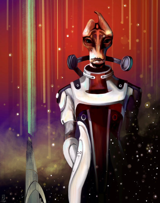 The Scientist // 2024 // Digital Illustration