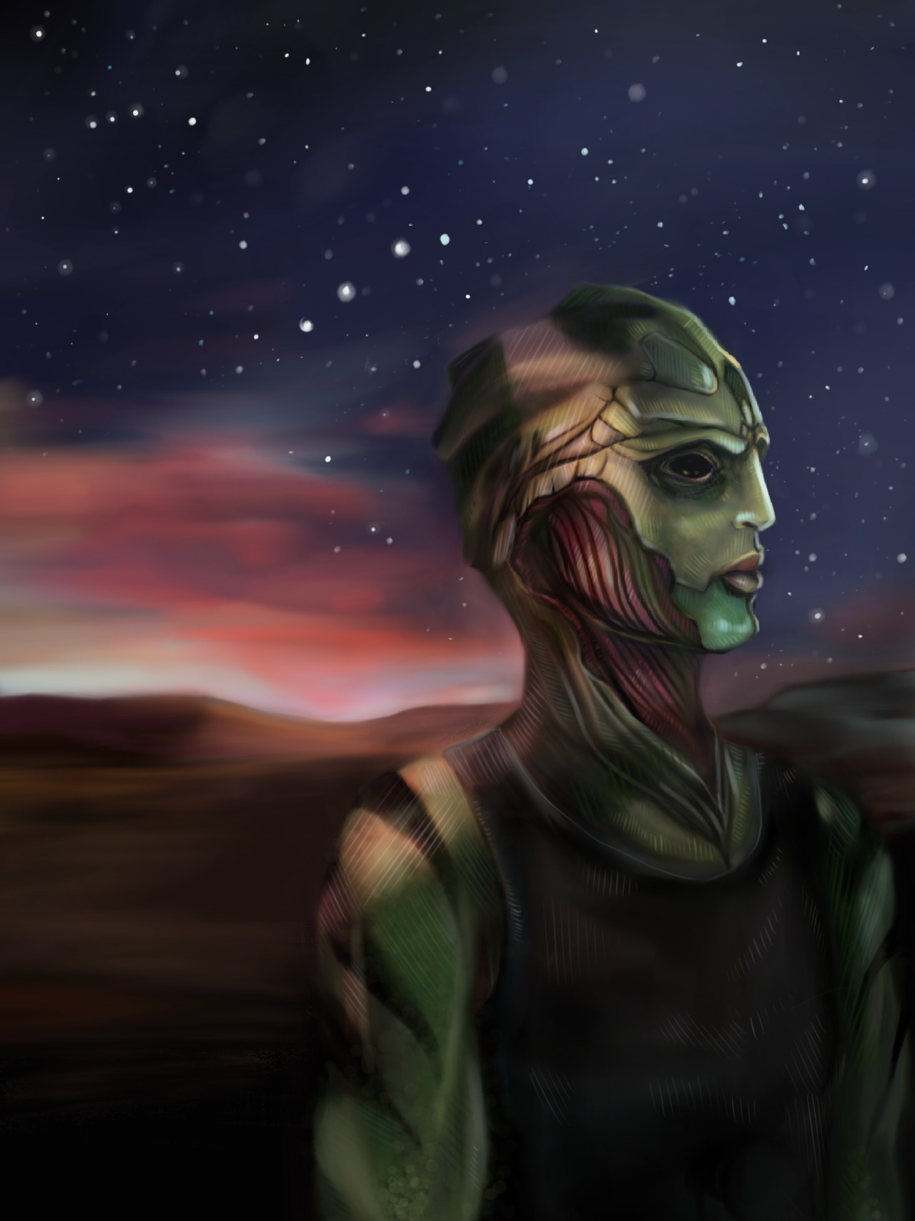 Sunset // 2024 // Digital Illustration