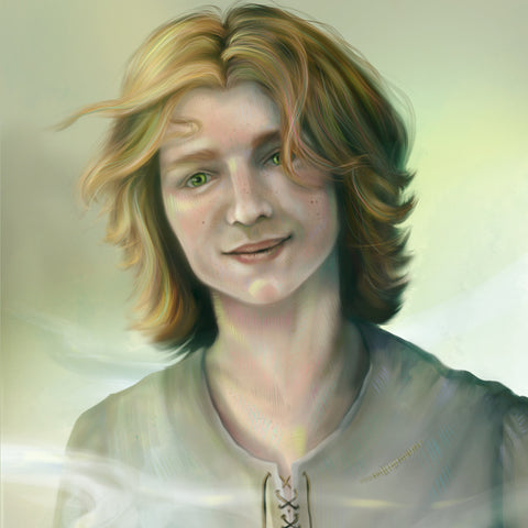 “Our Young Kvothe” // 2022 // Digital illustration